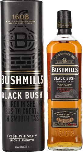 Bushmills Black - Irish - Bush 40% Whiskey