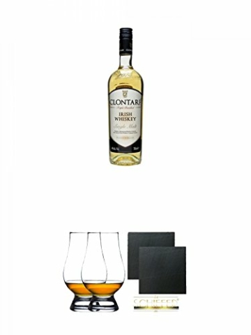 clontarf-irish-single-malt-white-label-07-liter-the-glencairn-glass-whisky-glas-stoelzle-2-stueck-schiefer-glasuntersetzer-eckig-ca-95-cm-o-2-stueck-1